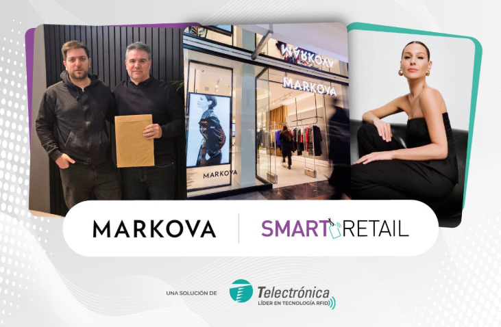 LE DAMOS LA BIENVENIDA A MARKOVA AL FUTURO DEL RETAIL CON TECNOLOGIA RFID!